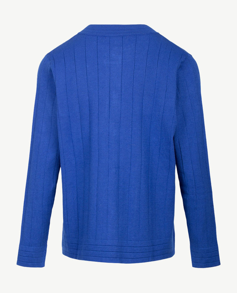 Passioni - Vest - Ronde hals - Royal blue