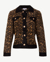 Passioni - Vest - Gebreid - Tiger met zwart