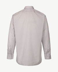 No Buttons®  by D.Y.P - Overhemd met klittenbandsluiting - Ruitje grijs met wit