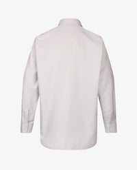 No Buttons®  by D.Y.P - Overhemd met klittenbandsluiting - Patrick - Dessin wit met zwart, grijs en blauw