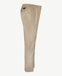 D.Y.P. - Philip - Instapbroek heren met elastische band - Katoen - Licht taupe