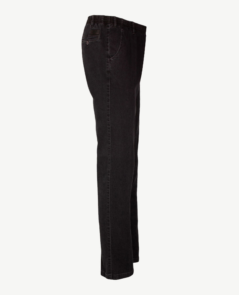 D.Y.P. - Philip - Elastische band - jeans - Donker grijs