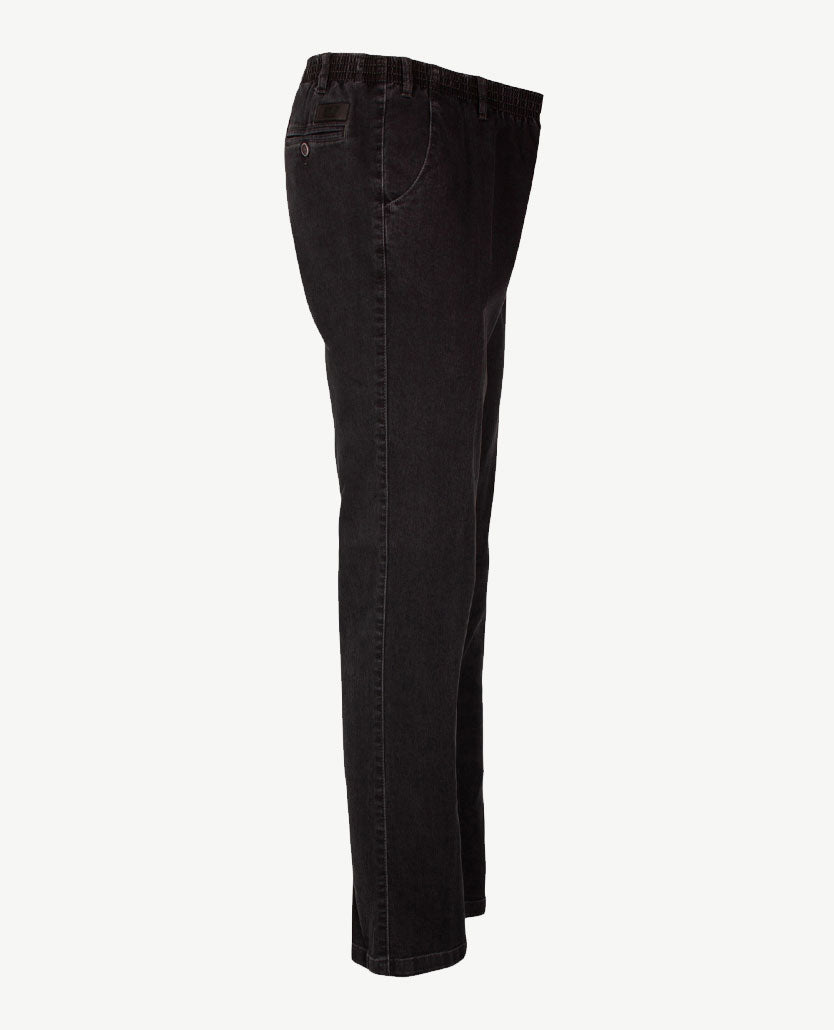 D.Y.P. - Philip - Elastische band - jeans - Donker grijs