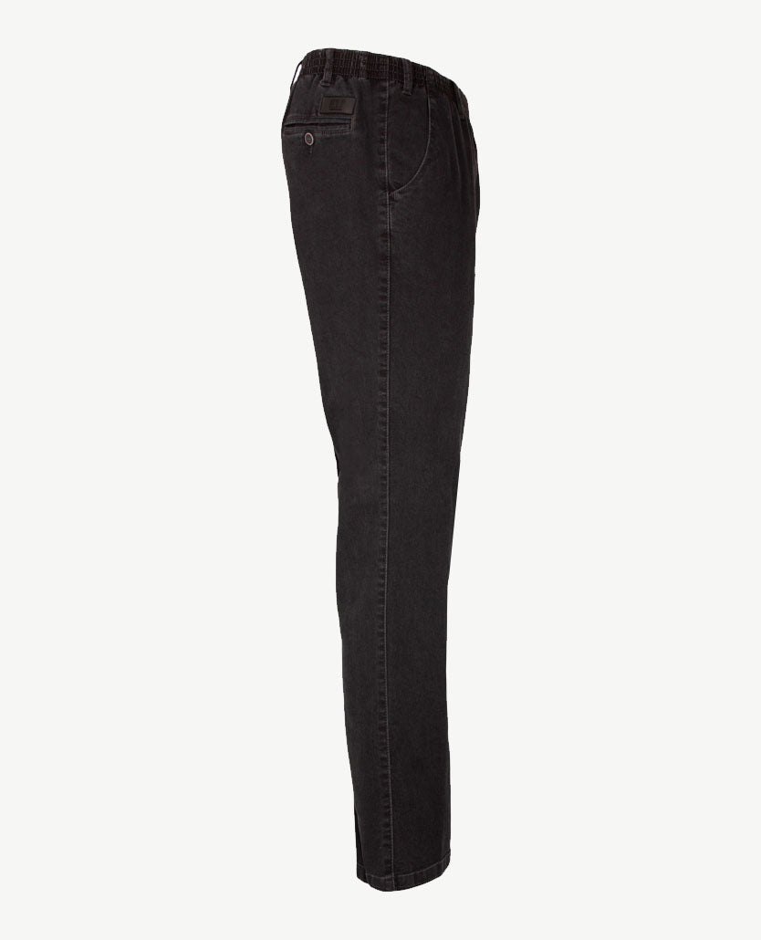 D.Y.P. - Philip - Elastische band - jeans - Donker grijs