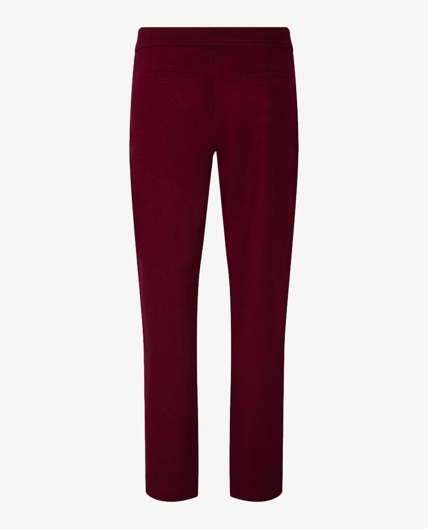 Rabe - Instapbroek dames - Travelkwaliteit - Korte lengte - Merlot