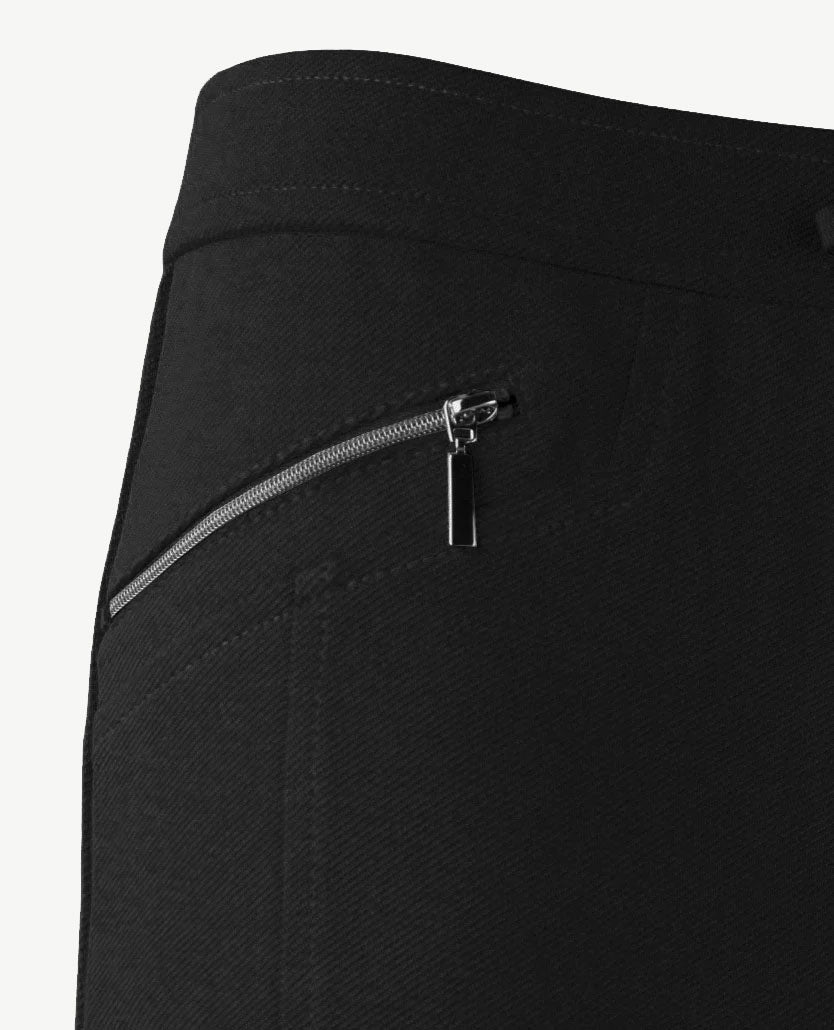 Rabe - Instapbroek dames - Travelkwaliteit - Korte lengte - Zwart