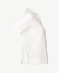 Rabe - Polo gebreid - Wit
