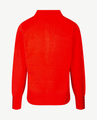 Rabe - Polo gebreid - Orange red