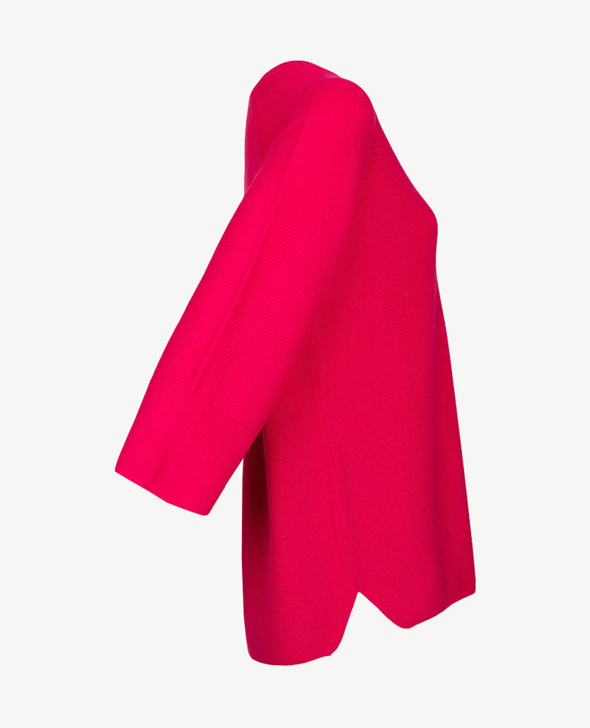 Rabe - Pullover gebreid - met v-hals - Pink