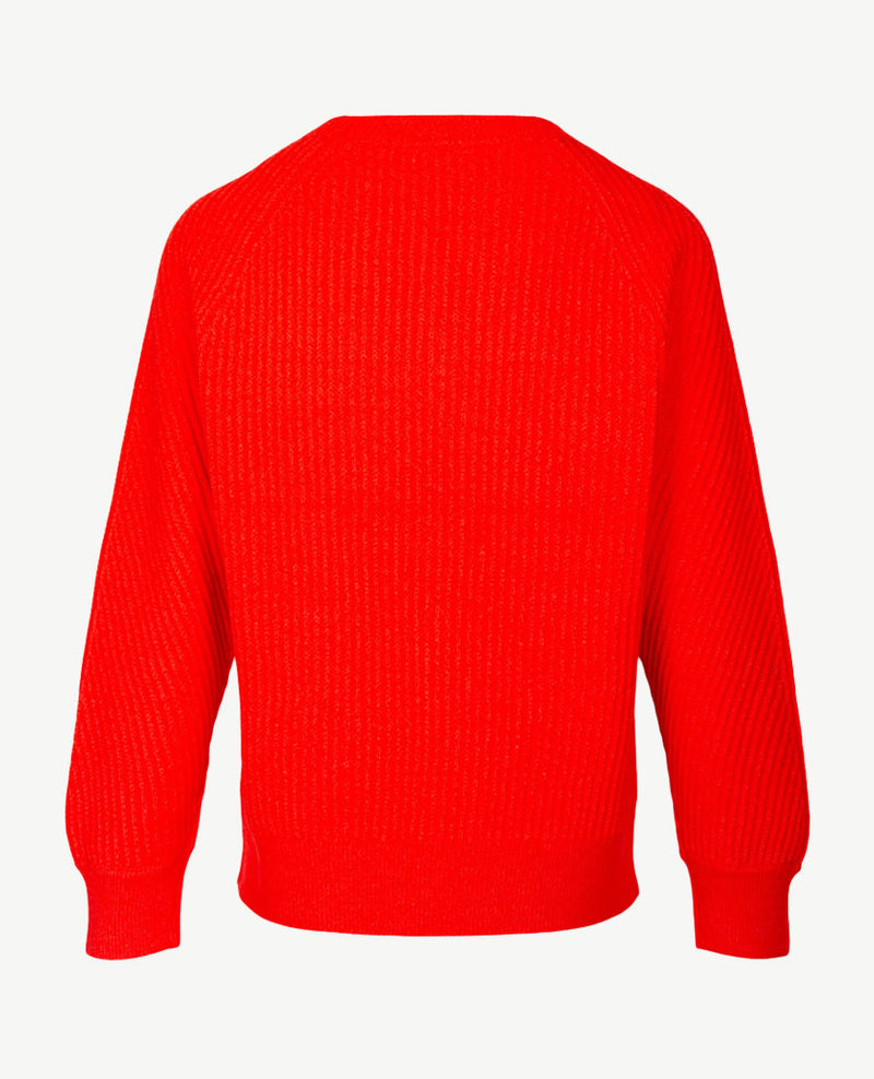 Rabe - Pullover - Ronde hals - Orange red