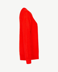 Rabe - Pullover - Ronde hals - Orange red