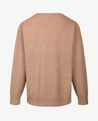 Rabe - Dunne pullover - Ronde hals - Beige