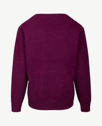 Rabe - Pullover - V-hals - Burgundy
