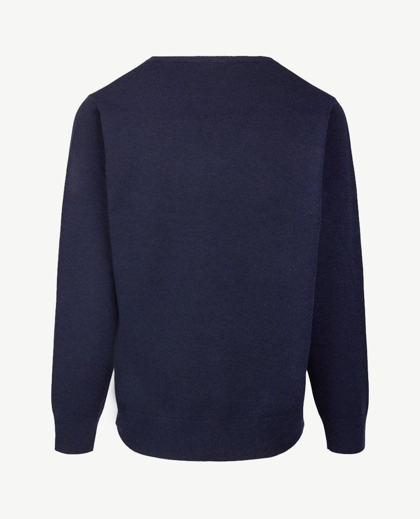 Rabe - Pullover - V-hals - Marineblauw