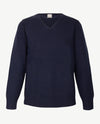 Rabe - Pullover - V-hals - Marineblauw