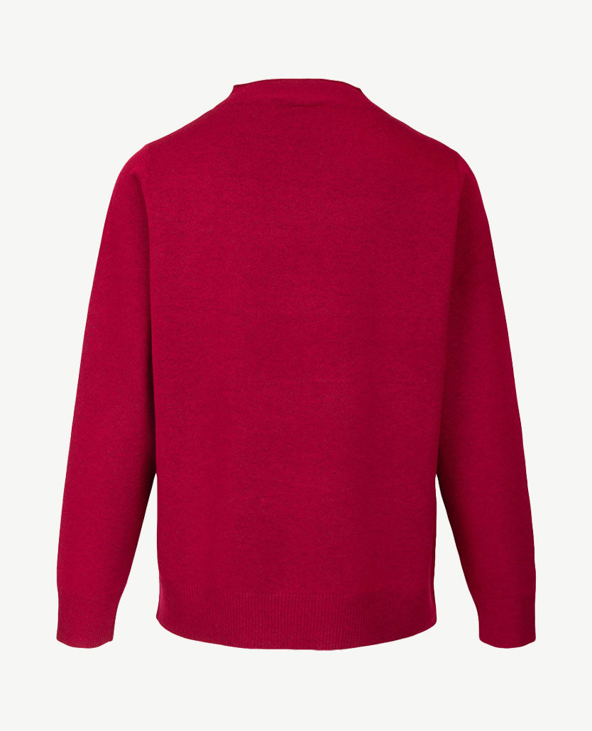 Rabe - Pullover - Ronde hals - Turtle - Merlot