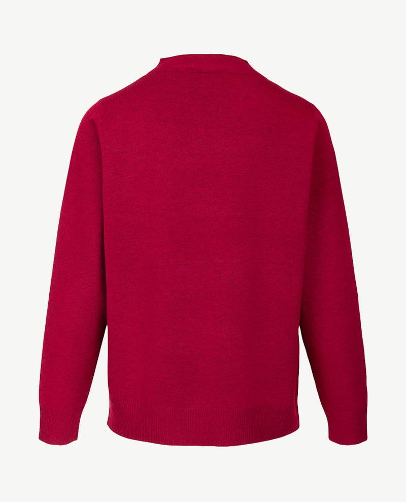 Rabe - Pullover - Ronde hals - Turtle - Merlot