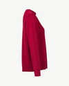 Rabe - Pullover - Ronde hals - Turtle - Merlot