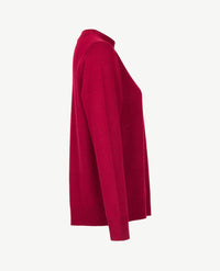 Rabe - Pullover - Ronde hals - Turtle - Merlot