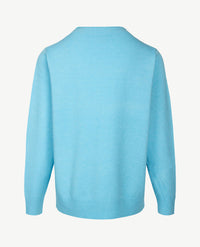 Rabe - Pullover - Ronde hals - Turtle - Turquoise