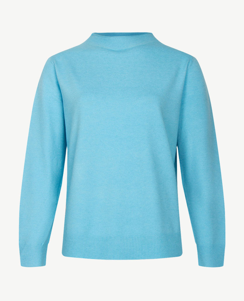 Rabe - Pullover - Ronde hals - Turtle - Turquoise