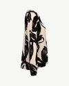 Rabe - Lichte pullover - Ronde hals - Zwart met off-white