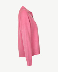 Rabe - Damespolo gebreid - Roze