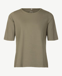 Rabe - Dames top - ronde hals - jersey - Khaki