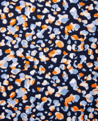 Rabe - Top - Ronde hals - Oranje, navy, wit en blue