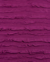 Rabe - Top - ronde hals - reliëf - Burgundy