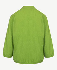 Rabe - Blouson met v-hals - Crêpe - Groen