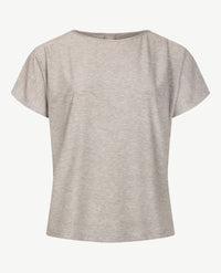 Rabe - Top - ronde hals - jersey - Glans grijs