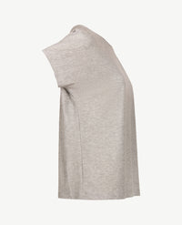 Rabe - Top - ronde hals - jersey - Glans grijs