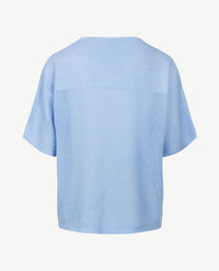 Rabe - Lichte pullover - Licht blauw met glitter