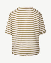 Rabe - Lichte pullover - Khaki met off-white