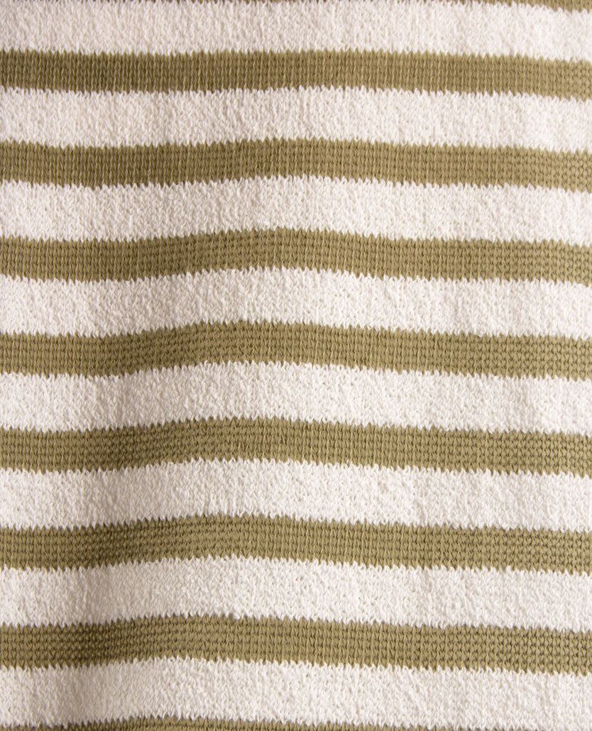Rabe - Lichte pullover - Khaki met off-white
