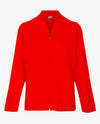 Rabe - Vest met rits en zakken - Orange red