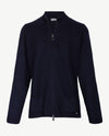 Rabe - Vest met rits en zakken - Navy