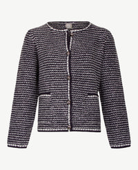 Rabe - Vest 'Chanel' - Navy, off-white en zilver