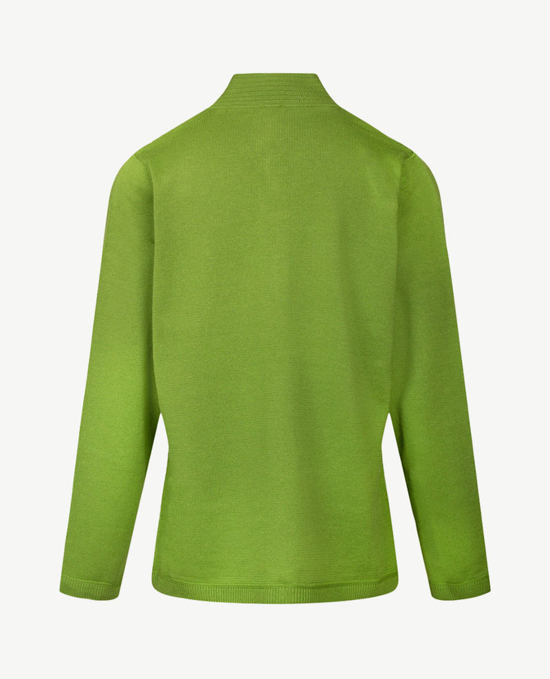 Rabe - Vest met rits - Mosgroen