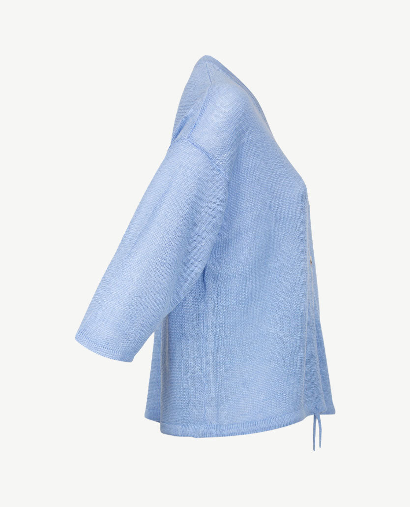 Rabe - Vest met knopen - Blauw