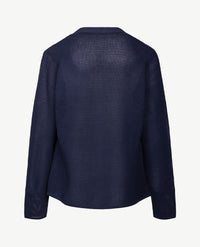 Rabe - Damesvest gebreid - Navy mêlée