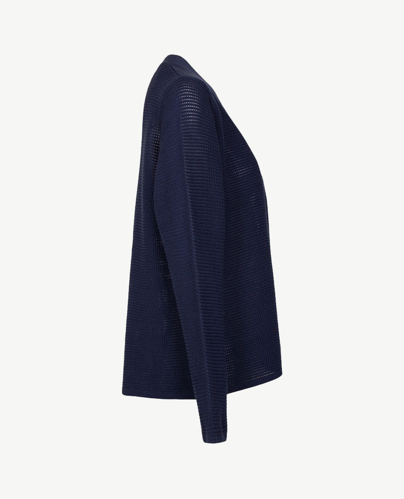 Rabe - Damesvest gebreid - Navy mêlée
