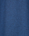R.B. Boston - Vest - Rits en zakken - Smal streepje marine met blauw