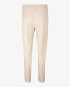 Toni - Elastiek rondom - Scarlet CS Slim fit - Travelkwaliteit - Korte beenlengte -  Beige