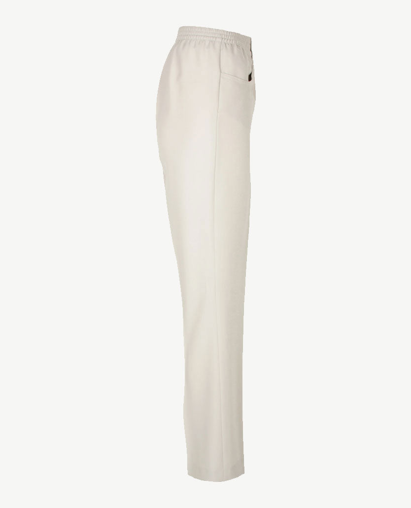 Toni - Elastiek rondom - Scarlet CS Slim fit - Travelkwaliteit - Normale beenlengte - Greige