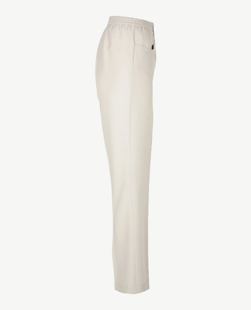 Toni - Elastiek rondom - Scarlet CS Slim fit - Travelkwaliteit - Normale beenlengte - Greige