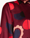 Seidensticker - Blouse - Satijnzijde - Bordeaux, navy, zwart, koraal