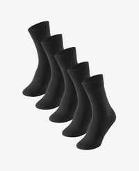 Schiesser - Herensokken Bluebird stay fresh - 5 paar - Zwart