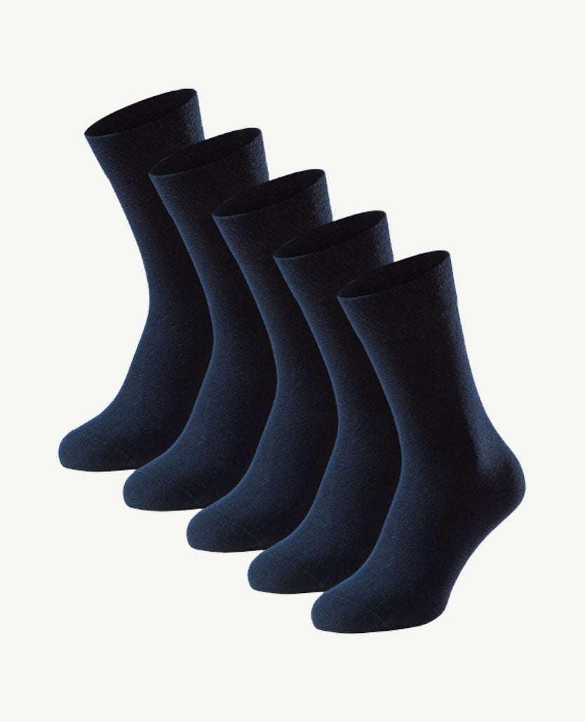 Schiesser - Herensokken Bluebird stay fresh - 5 paar - Nightblue